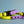 Load image into Gallery viewer, PREMADE COLLECTION - Amethyst &amp; Neon Yellow Biothane Dog Leash
