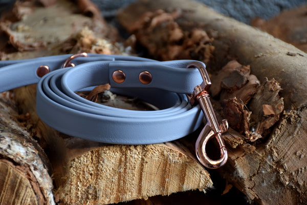 Design Your Own - Biothane & Rose Gold Leash