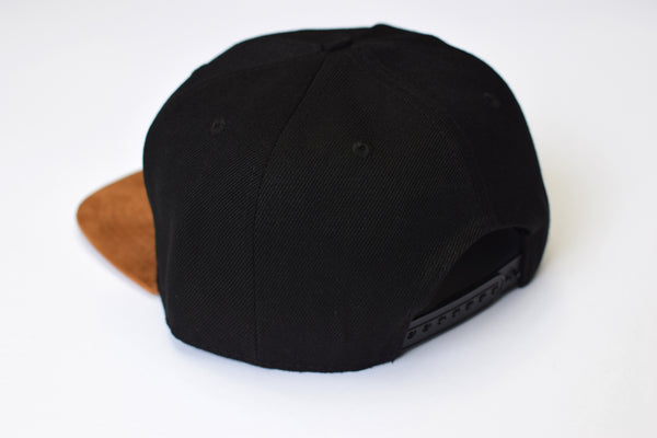 Pawthentic Threads: Leather Patch Snapback Hat