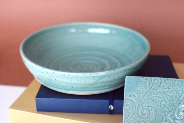 DDG Nourish Stoneware Collection: GALADHRIM, Large Bowl & Platter Set