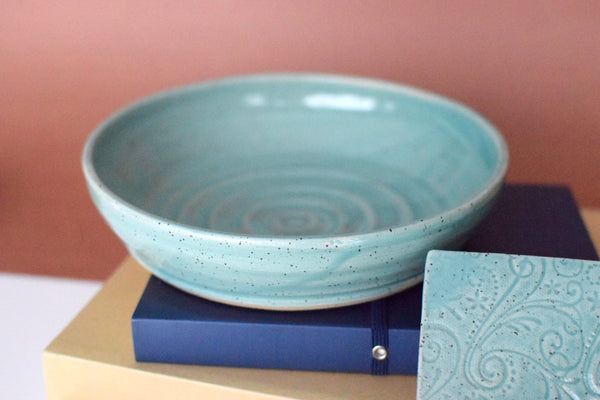 DDG Nourish Stoneware Collection: GALADHRIM, Large Bowl & Platter Set