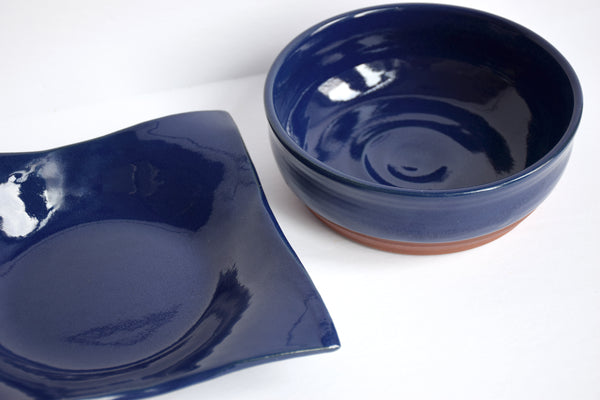 DDG Nourish Stoneware Collection: FLITWICK, Medium Bowl & Platter Set
