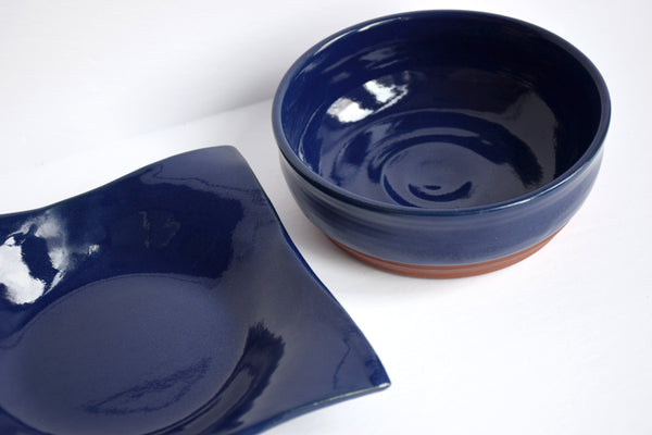 DDG Nourish Stoneware Collection: FLITWICK, Medium Bowl & Platter Set