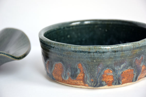 DDG Nourish Stoneware Collection: WEASLEY, Medium Bowl & Platter Set