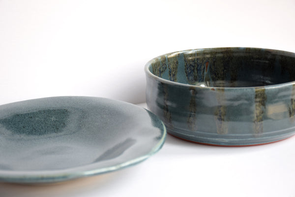 DDG Nourish Stoneware Collection: POTTER, Large Bowl & Platter Set