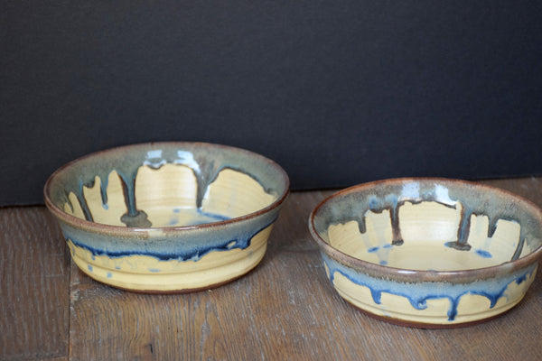 DDG Nourish Stoneware Collection: AZURE, Medium Bowl Set