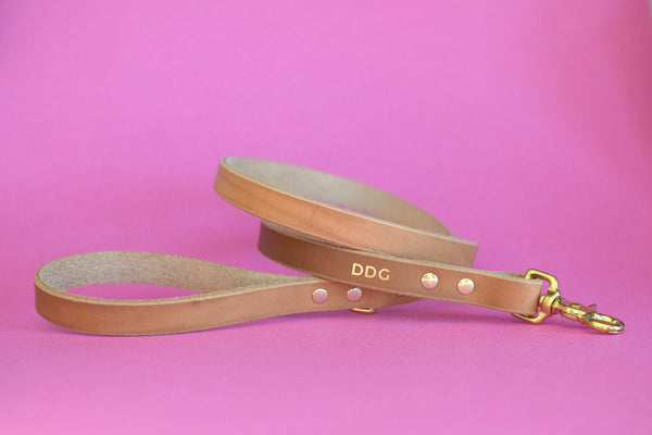 EXCLUSIVE LEATHER COLLECTION - Beech Leather Leash