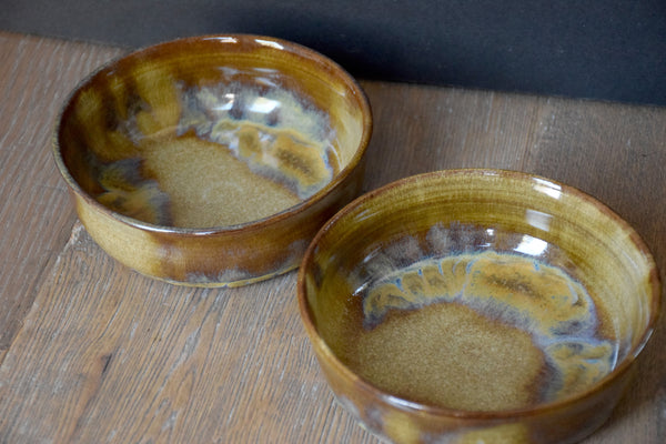 DDG Nourish Stoneware Collection: BRULEE, Medium Bowl Set