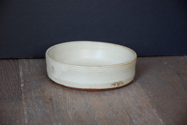 DDG Nourish Stoneware Collection: PARCHMENT, Small Medium Bowl