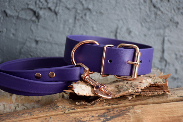 Design Your Own - The Two-Toned Undomiel BT Collar, 1.5" Wide Biothane Dog Collar