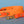 Load image into Gallery viewer, PREMADE COLLECTION - Mango &amp; Hot Orange Osgiliath Biothane Dog Collar
