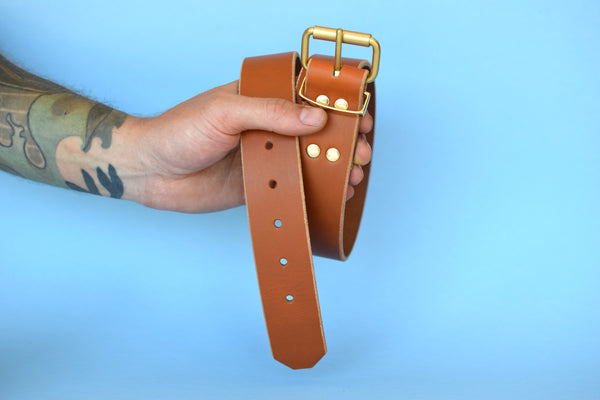 EXCLUSIVE LEATHER COLLECTION - Apex Leather Belt