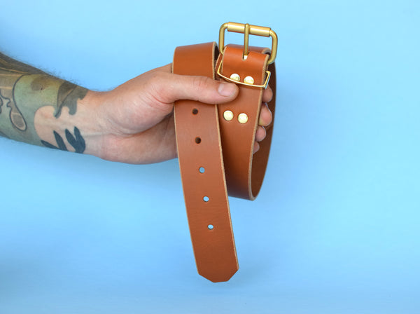 EXCLUSIVE LEATHER COLLECTION - Apex Leather Belt