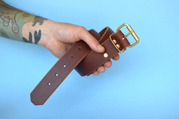 EXCLUSIVE LEATHER COLLECTION - Apex Leather Belt