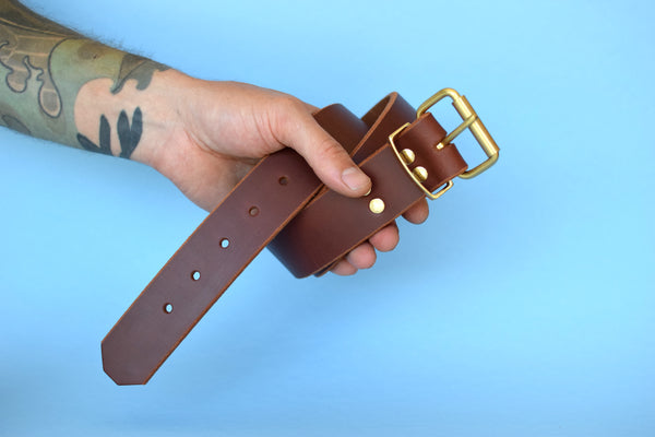 EXCLUSIVE LEATHER COLLECTION - Apex Leather Belt