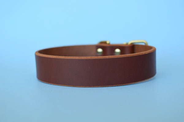 EXCLUSIVE LEATHER COLLECTION - Cherry Leather Collar