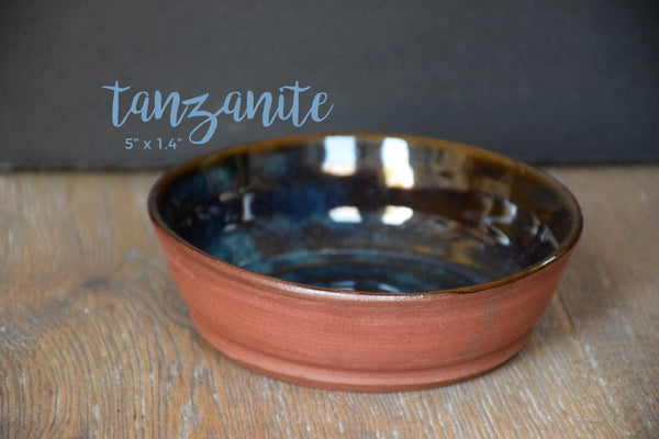 DDG Nourish Stoneware Collection: TANZANITE, Small Single Bowl